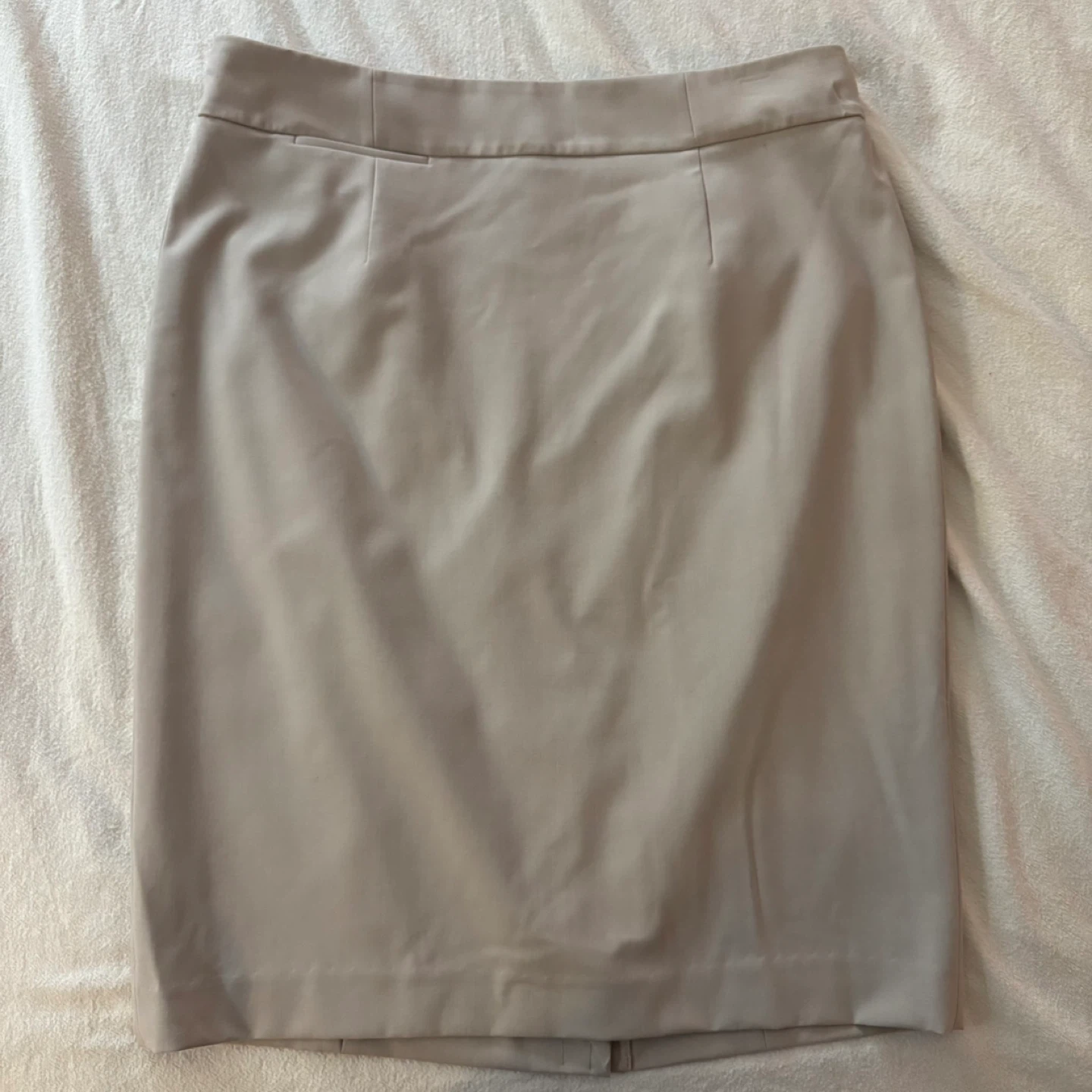 Calvin Klein Beige Pencil Skirt Size 10