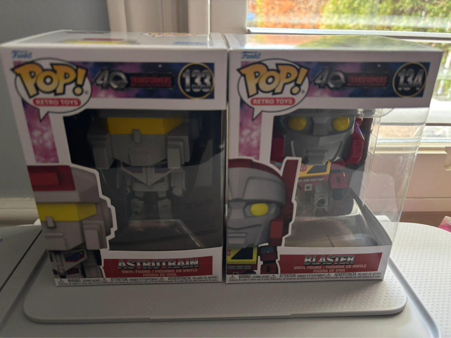 Funko Pop! Transformers Retro Toys Astrotram & Blaster