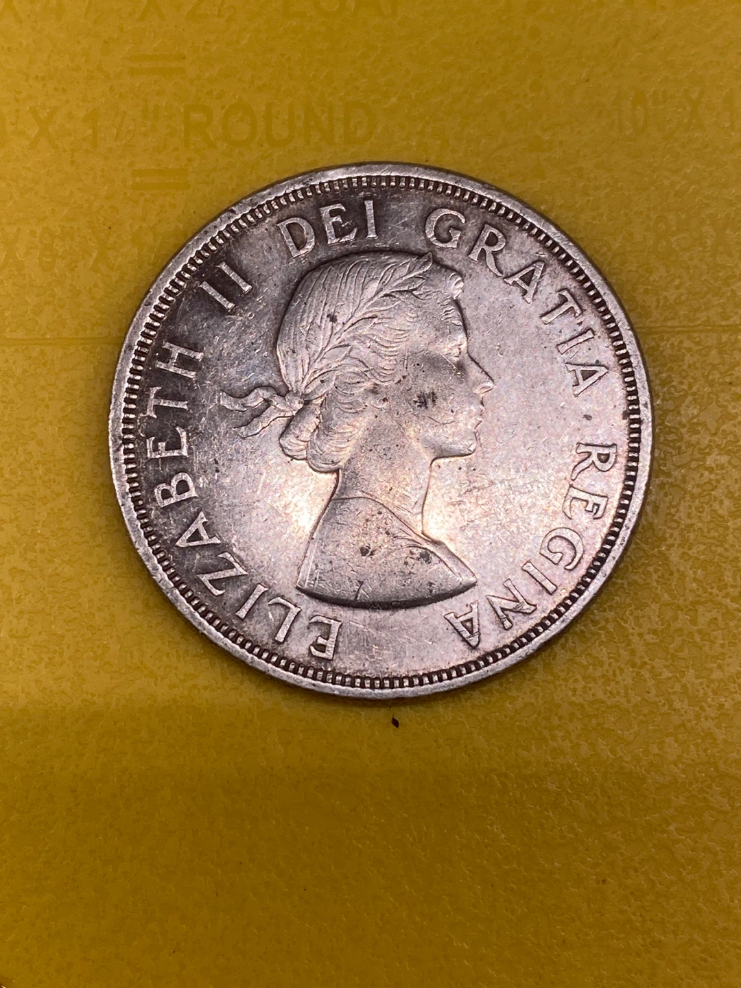 1864 Canada Dollar Coin - photo 2