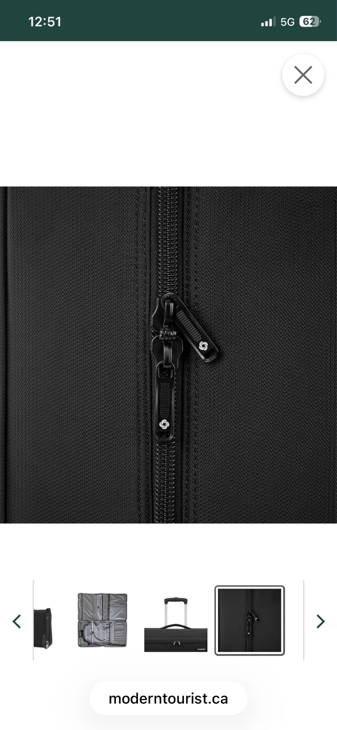 Samsonite Black Wheeled Garment Bag Suitcase - photo 4