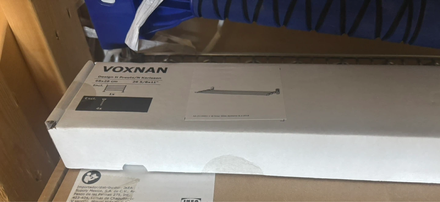 Brand New IKEA VOXNAN 68x28 cm Towel Rail in Box