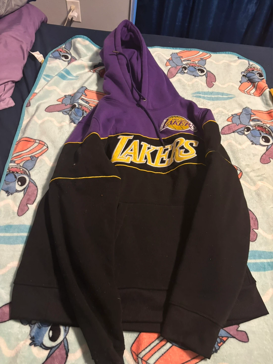 Los Angeles Lakers Purple & Black Hoodie