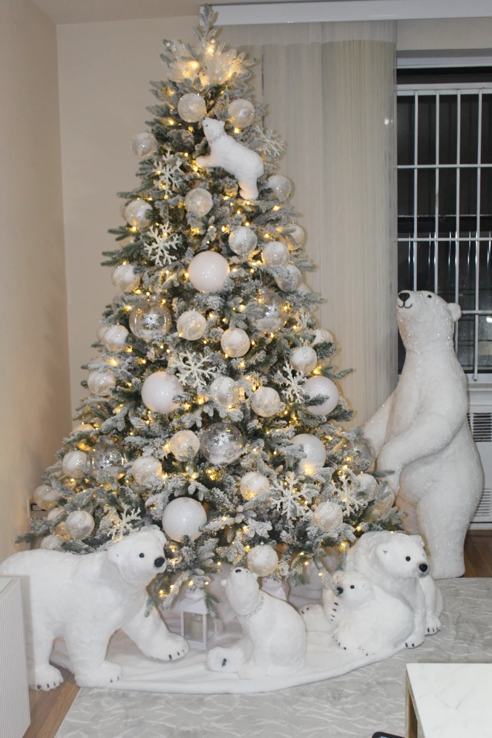 White Polar Bear Decorations