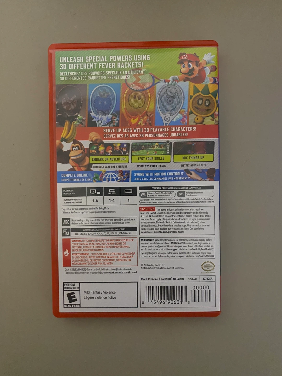 Mario Tennis Fever Switch 2 - photo 2