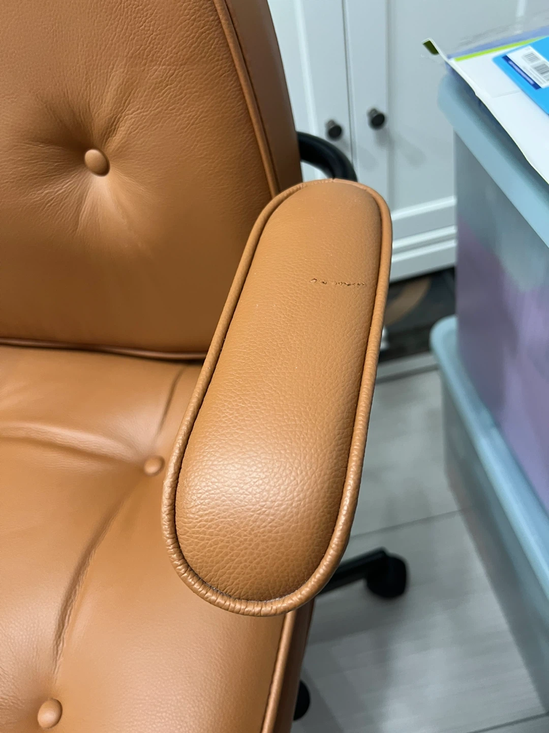 Golden Brown Office Chair - photo 5