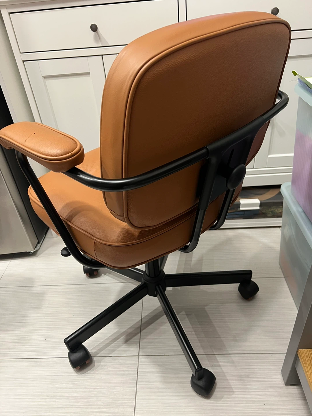 Golden Brown Office Chair - photo 4