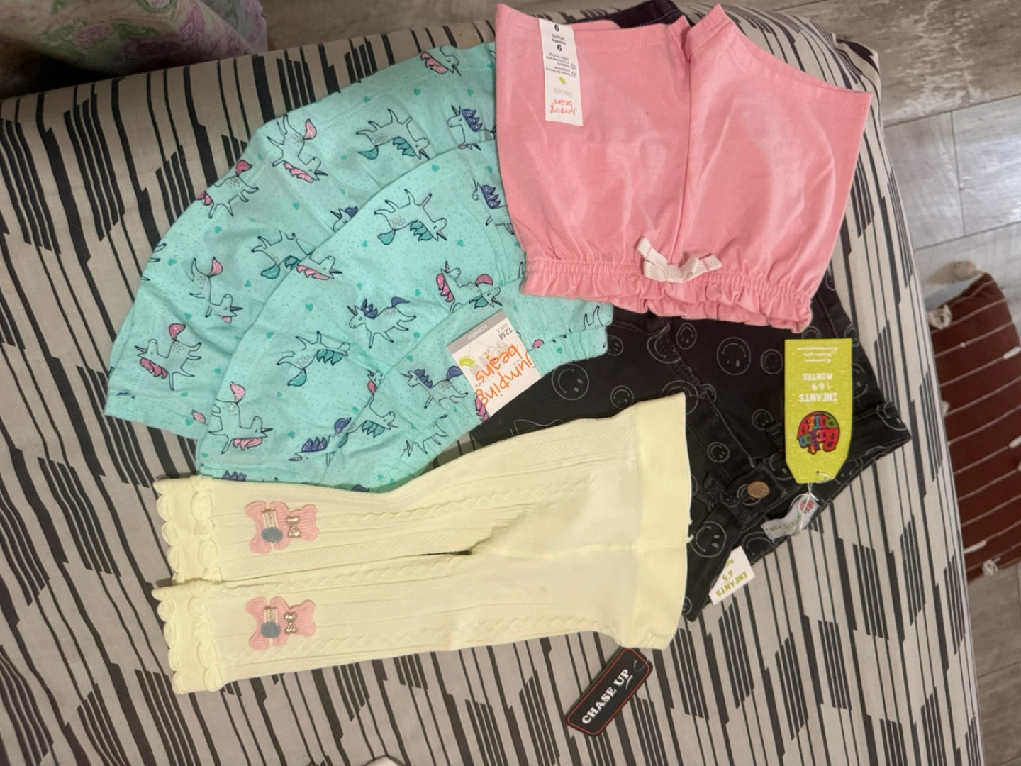 Jumping Beans Infant Girls' Shorts and Leggings Bundle