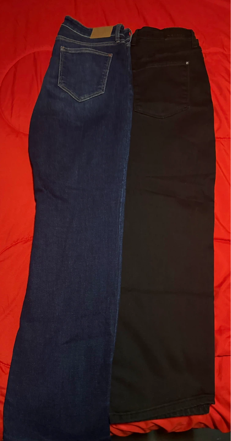 Judy Blue Jeans - Black and Dark Wash (Size 13/31) - photo 3