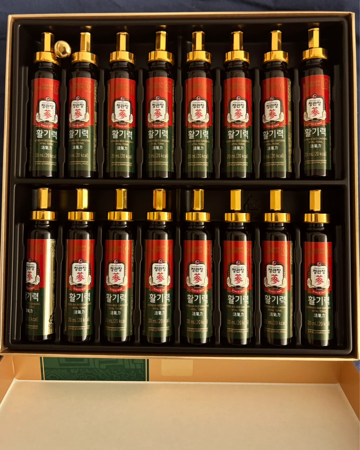 Korean Red Ginseng Extract (Jung Kwan Jang) – Unopened Gift Set - photo 2
