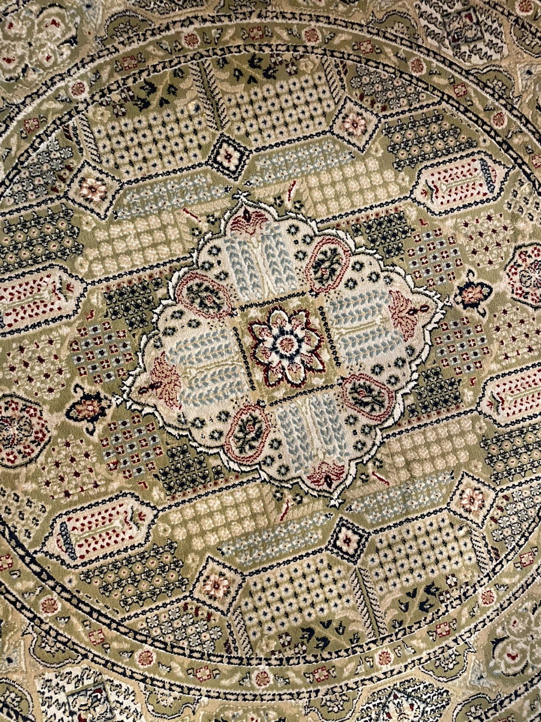 Turkey Green Round Rug - 5 Ft - photo 2