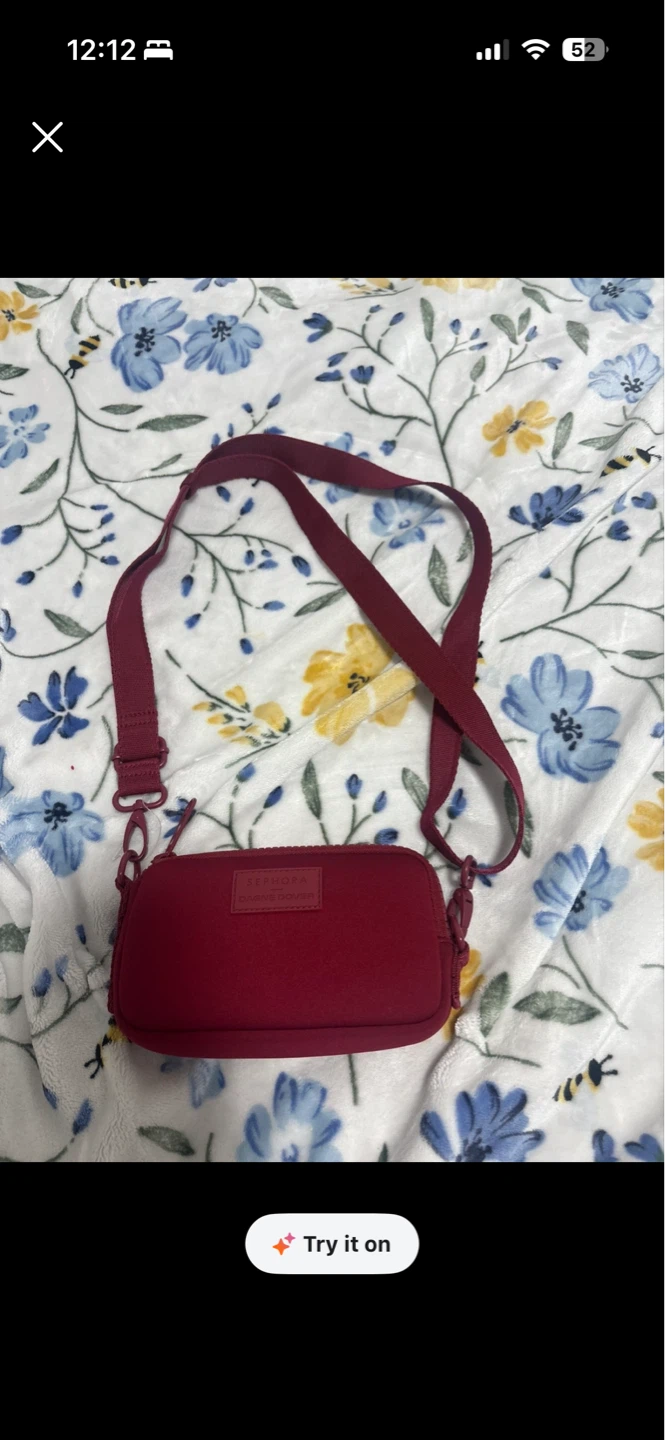Sephora x Dashing Diva Red Pouch Bag