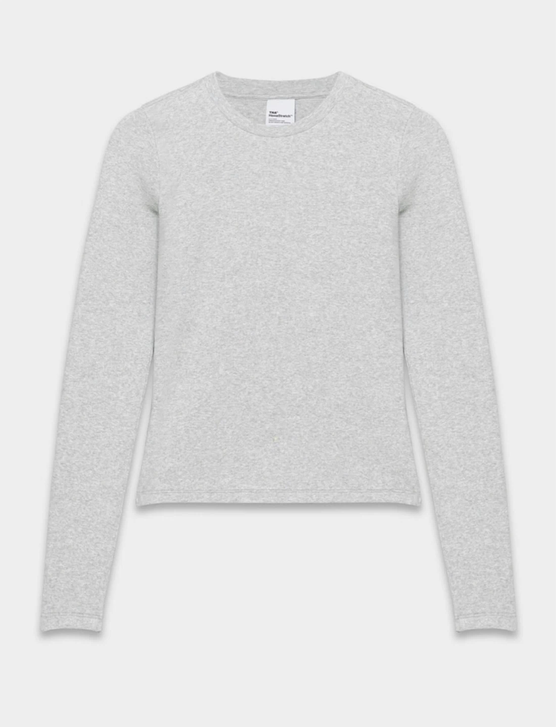 Aritzia HomeStretch™ Rib Solo Longsleeve | Heather Chrome - photo 5