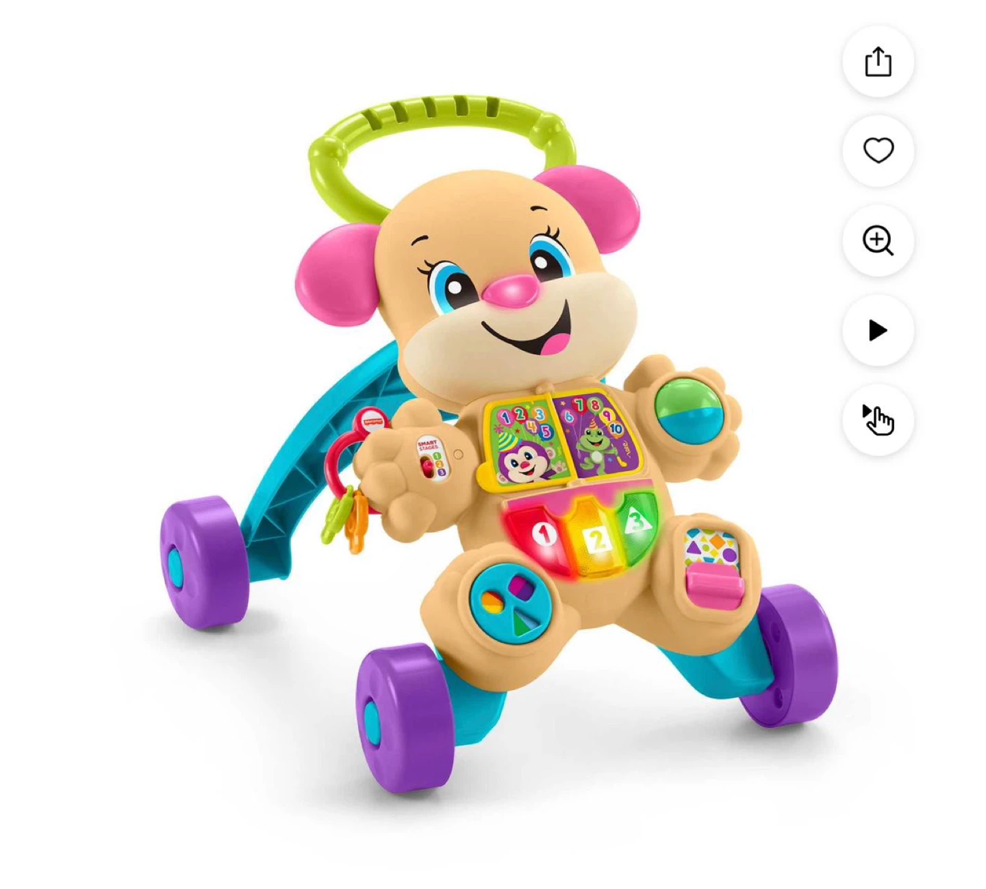 $25 OBO Fisher-Price Laugh & Learn Smart Stages Puppy Walker