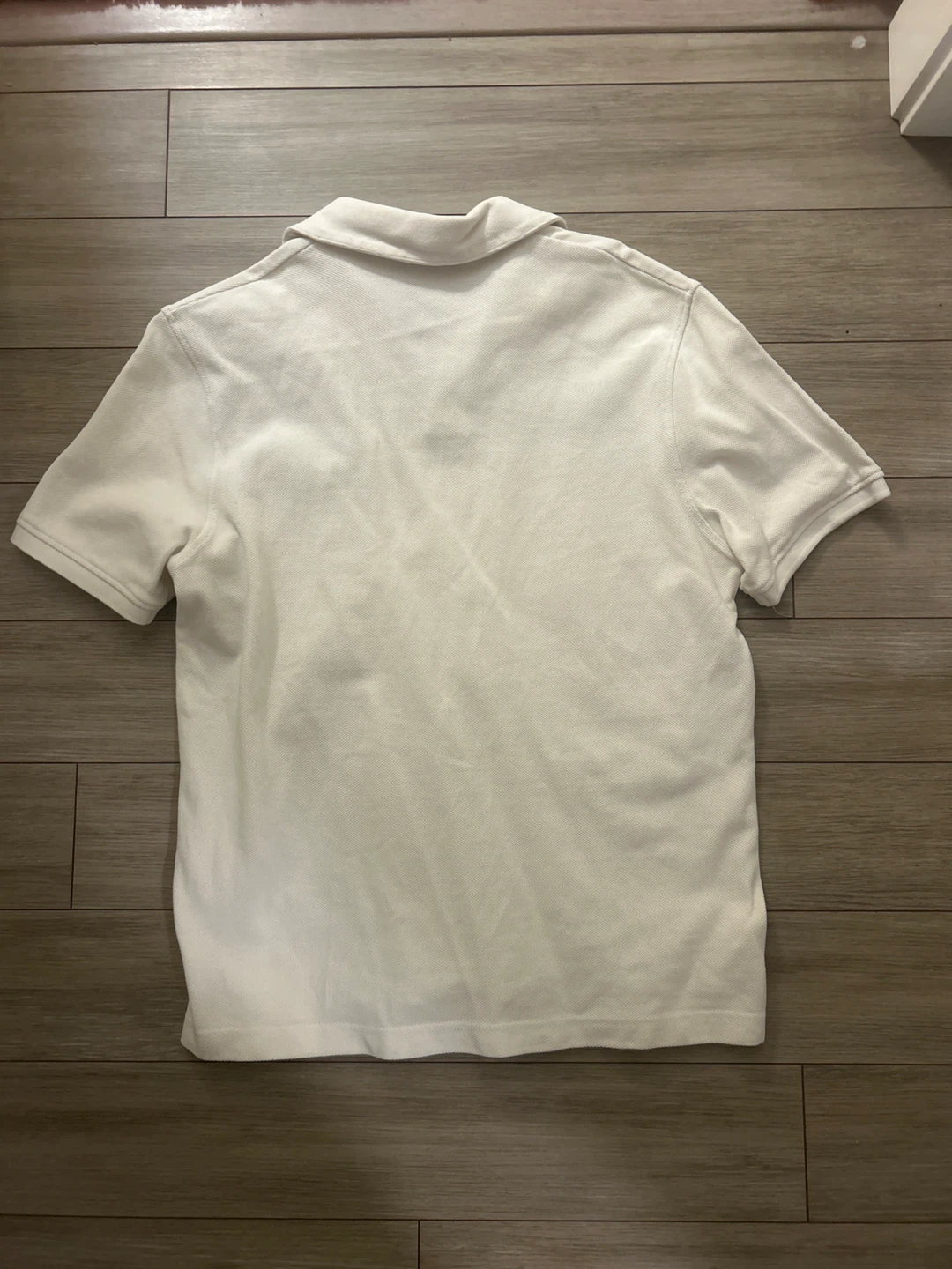 ZARA White Short Sleeve Polo Shirt - photo 3