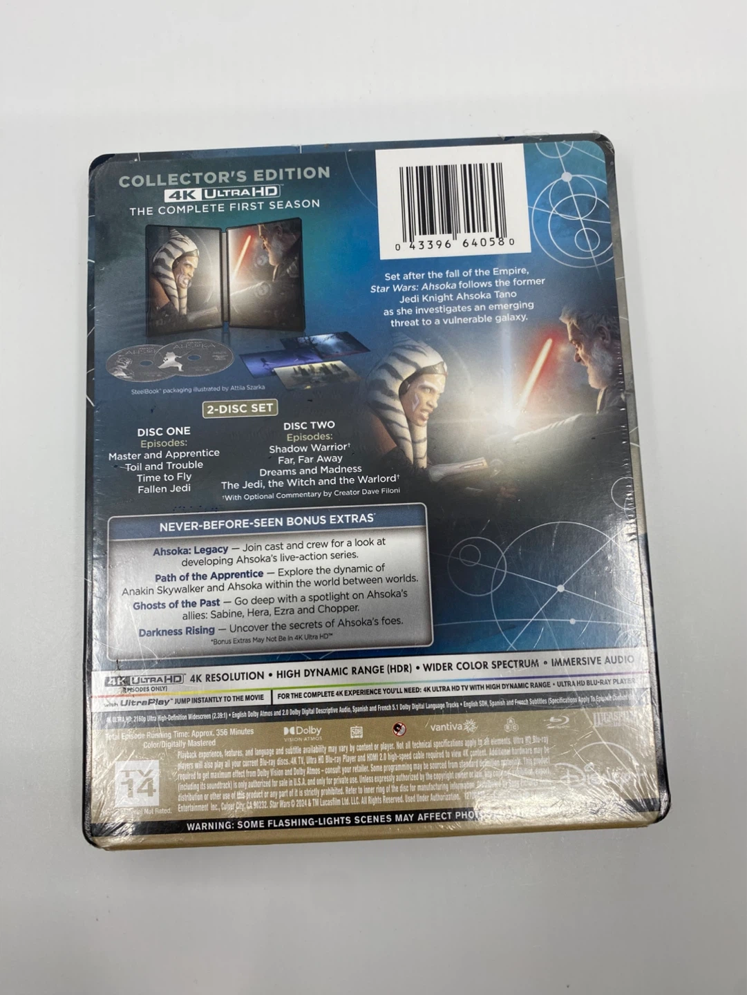 Ahsoka a Season 1 UHD 4K Steelbook - photo 2
