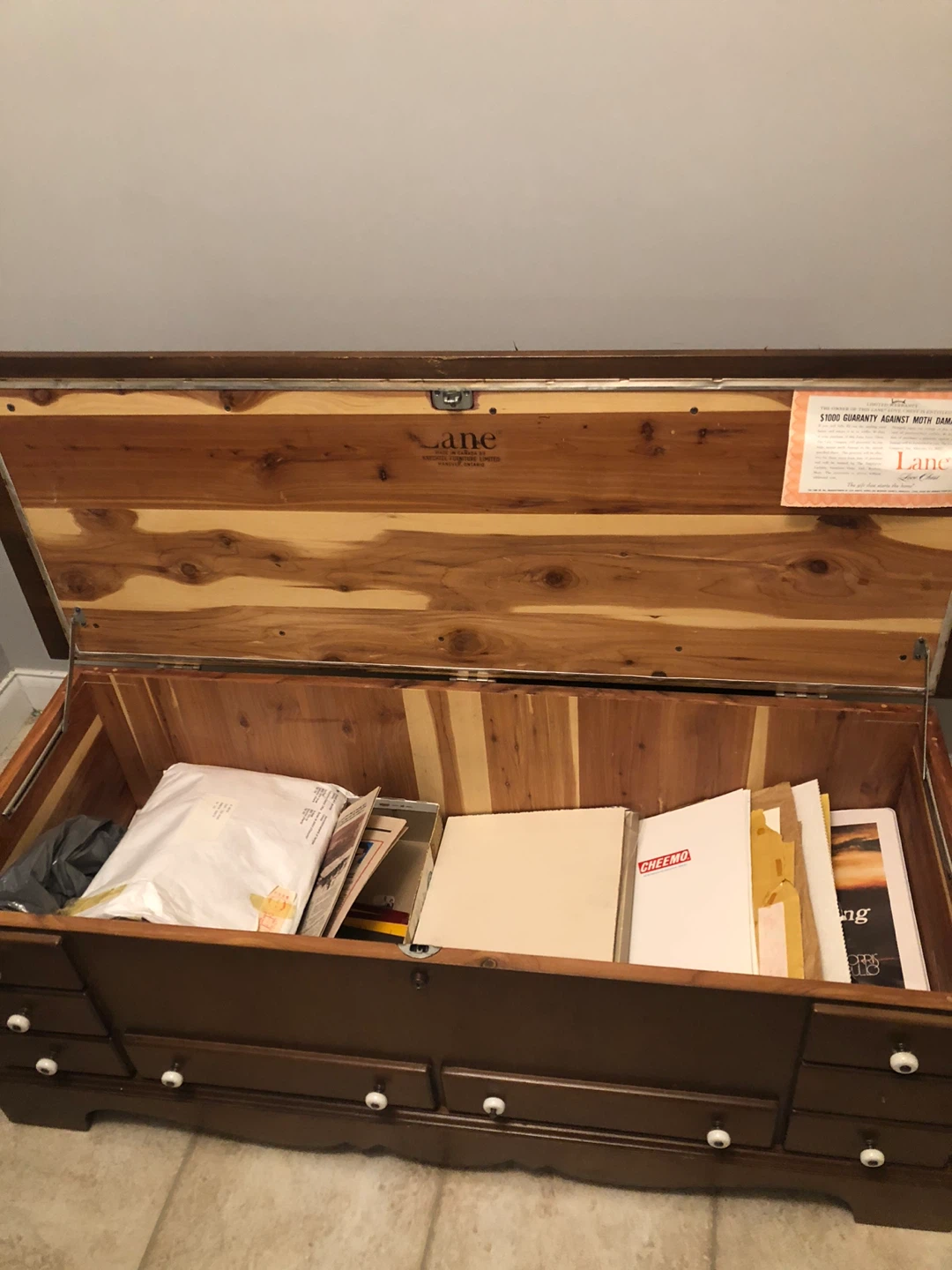 Lane Cedar Hope Chest Dresser - photo 2