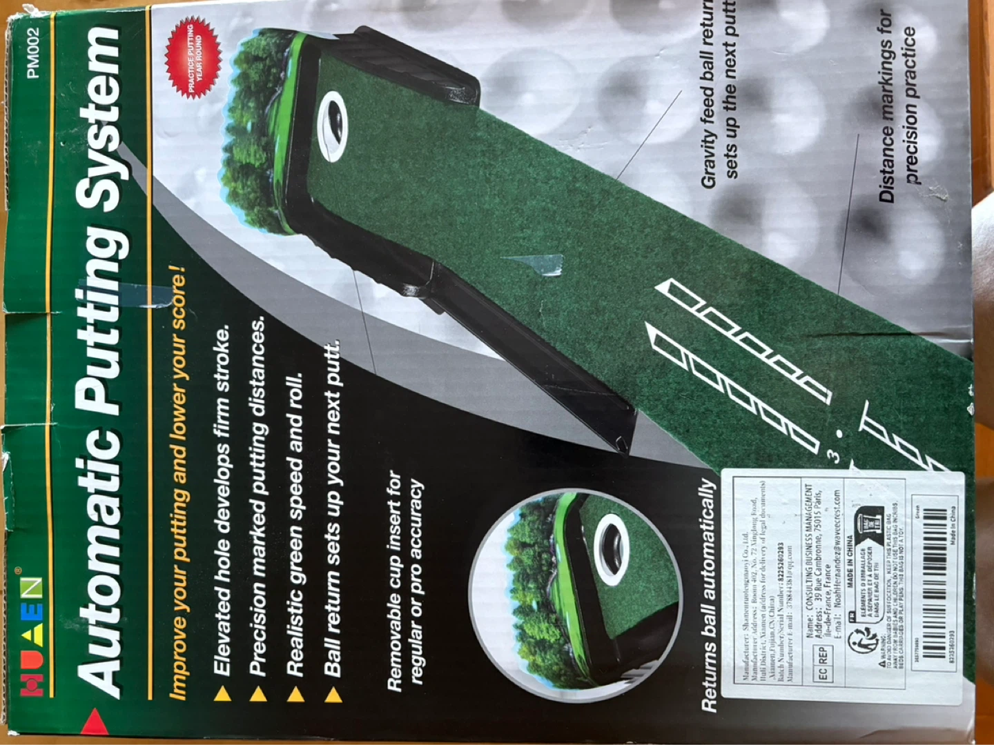 HUAEN Automatic Putting System - photo 3