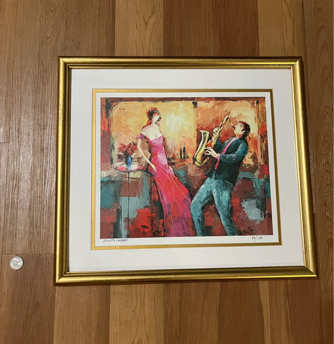 Jacob Chayat Framed Print Set (9 pieces)