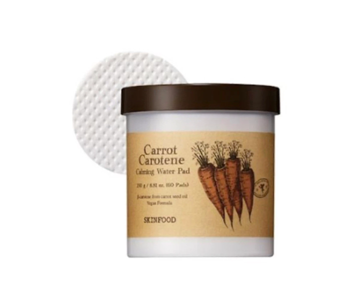 SKINFOOD Carrot Carotene Calming Water Pad used