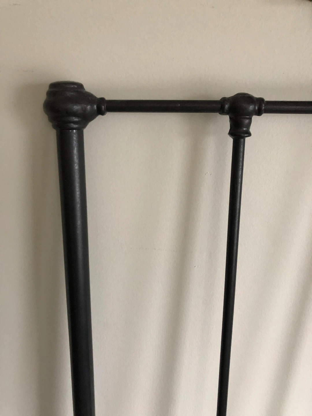 Black Wrought Iron Full Size Headboard - photo 2