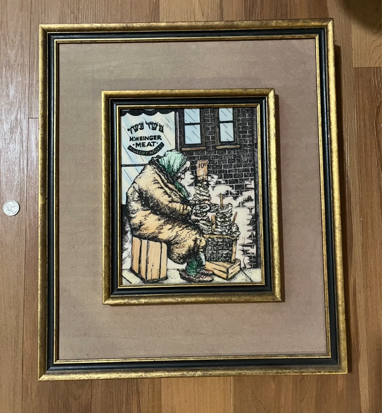 3 Framed Art Prints (Old Country) - photo 2