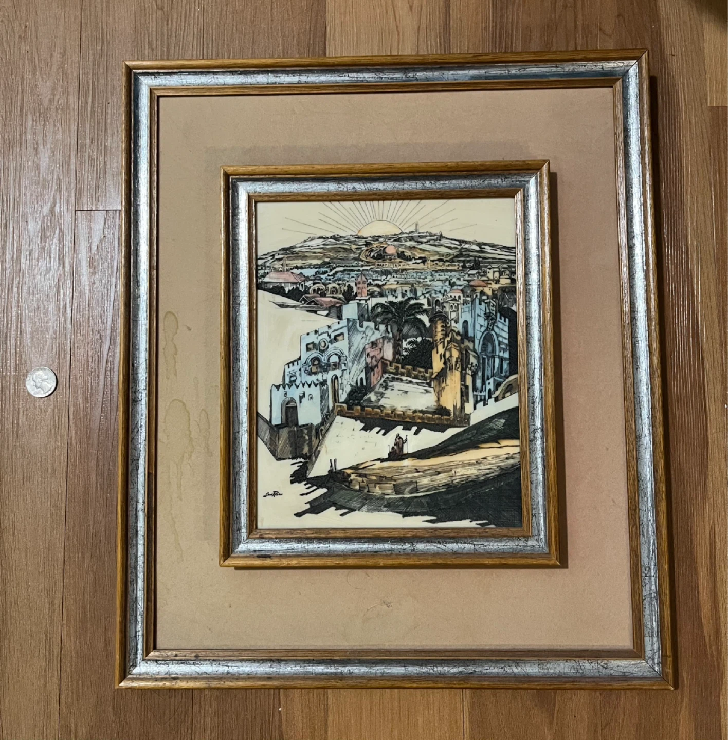 3 Framed Art Prints (Old Country)