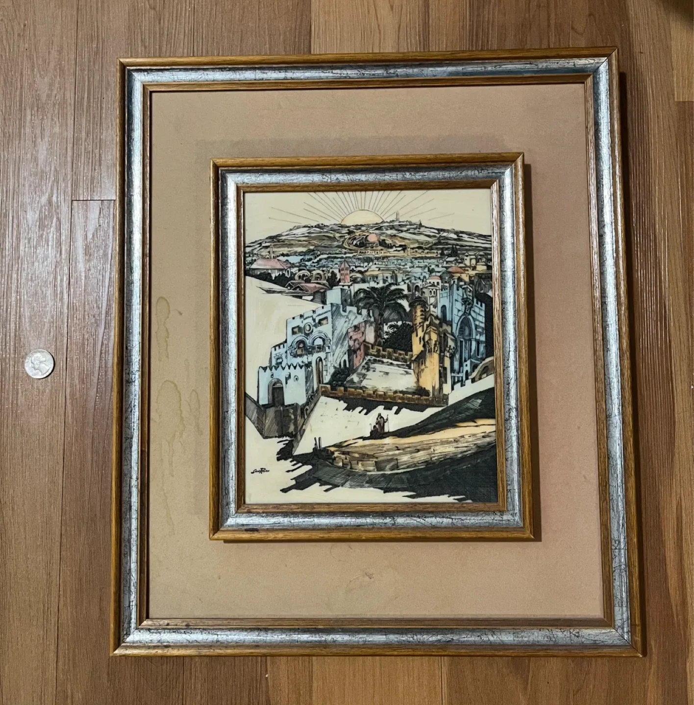 3 Framed Art Prints (Old Country)