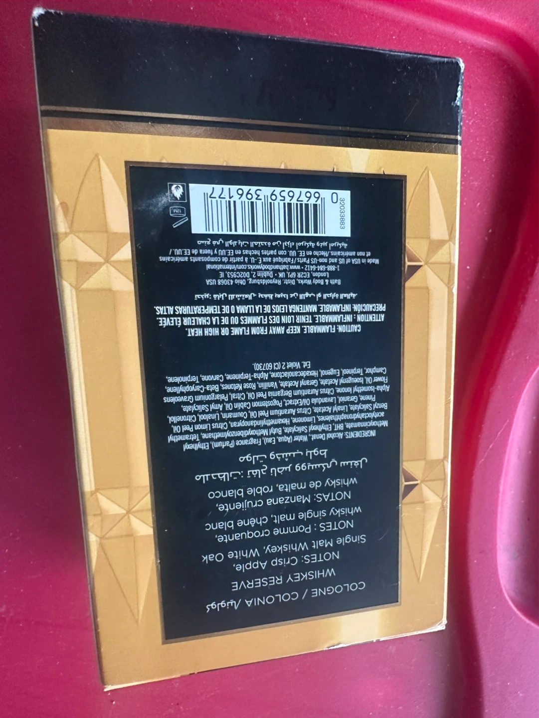 Bath & Body Works Whiskey Reserve Cologne 100ml - photo 2