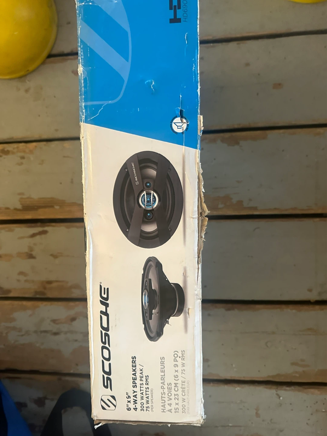 Scosche 6" x 9" 4-Way Car Speakers (HD6904F) - photo 2
