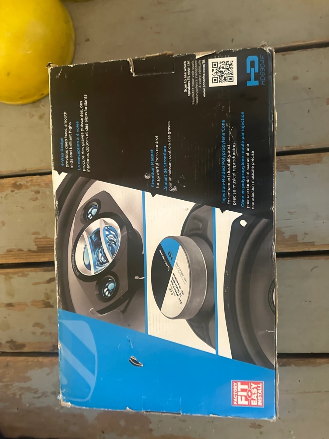 Scosche 6" x 9" 4-Way Car Speakers (HD6904F) - photo 3