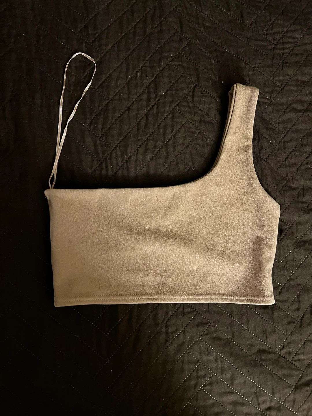One Shoulder Crop Top - photo 2