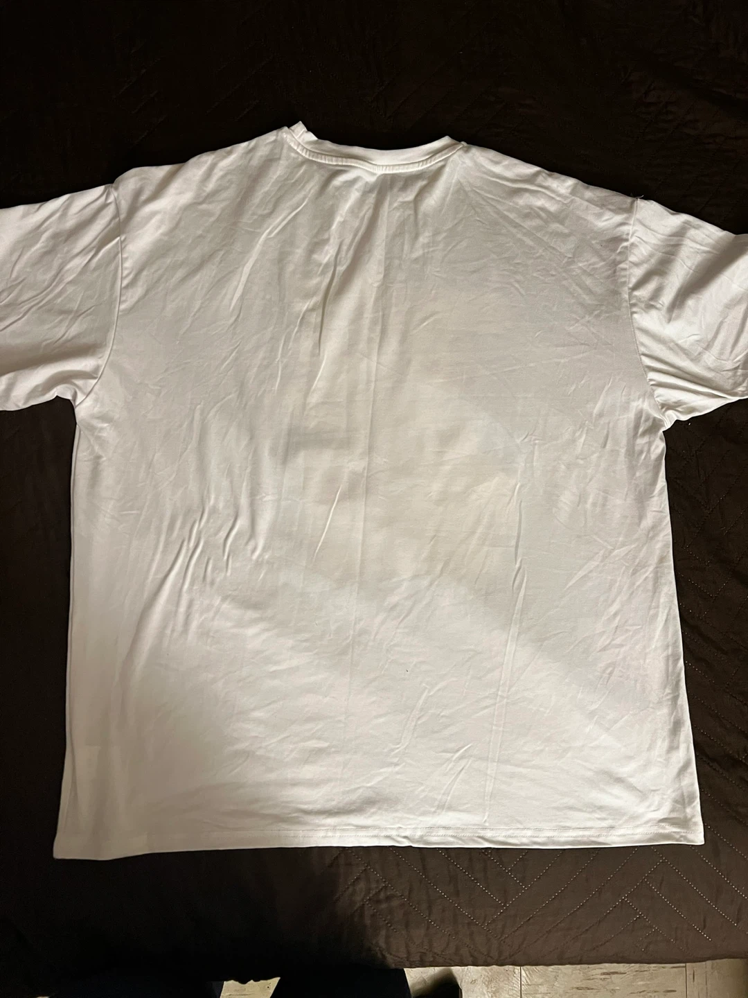 SHEIN White "Black Magic" Motorcycle Graphic T-Shirt Size M - photo 3