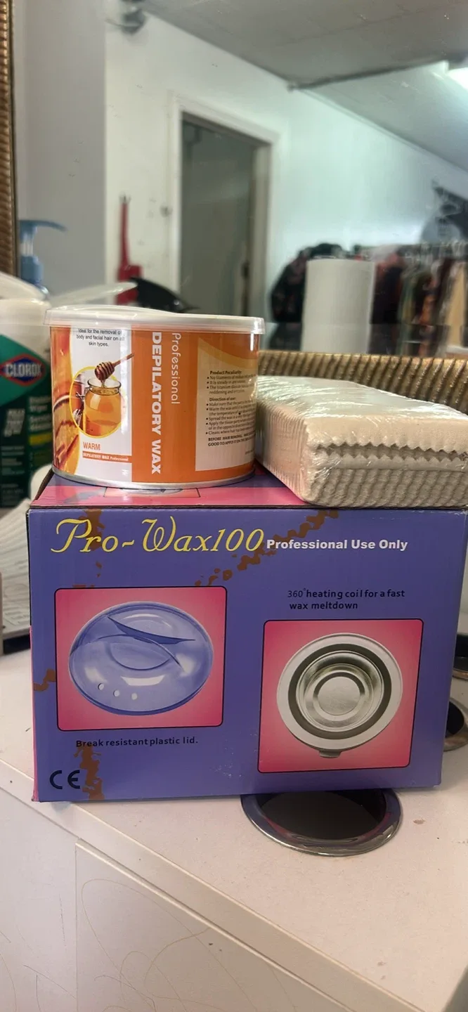 Pro-Wax100 Professional Wax Warmer with Depilatory Wax & Strips - photo 4