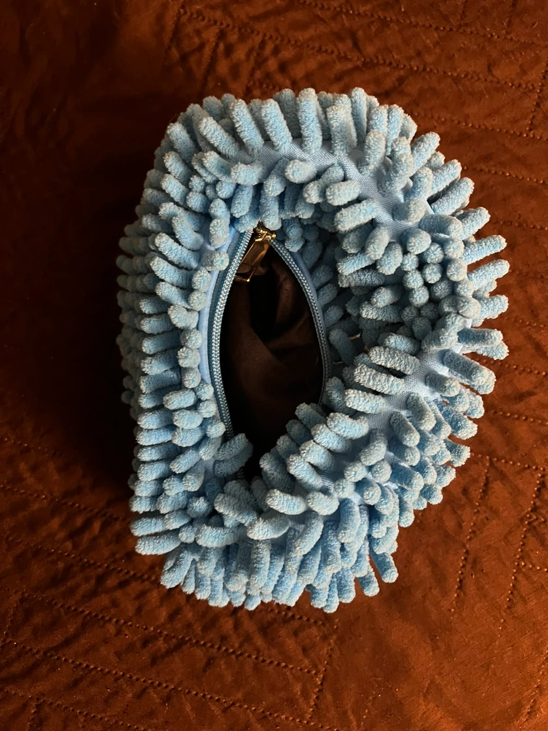 Light Blue Chenille Bag - photo 2