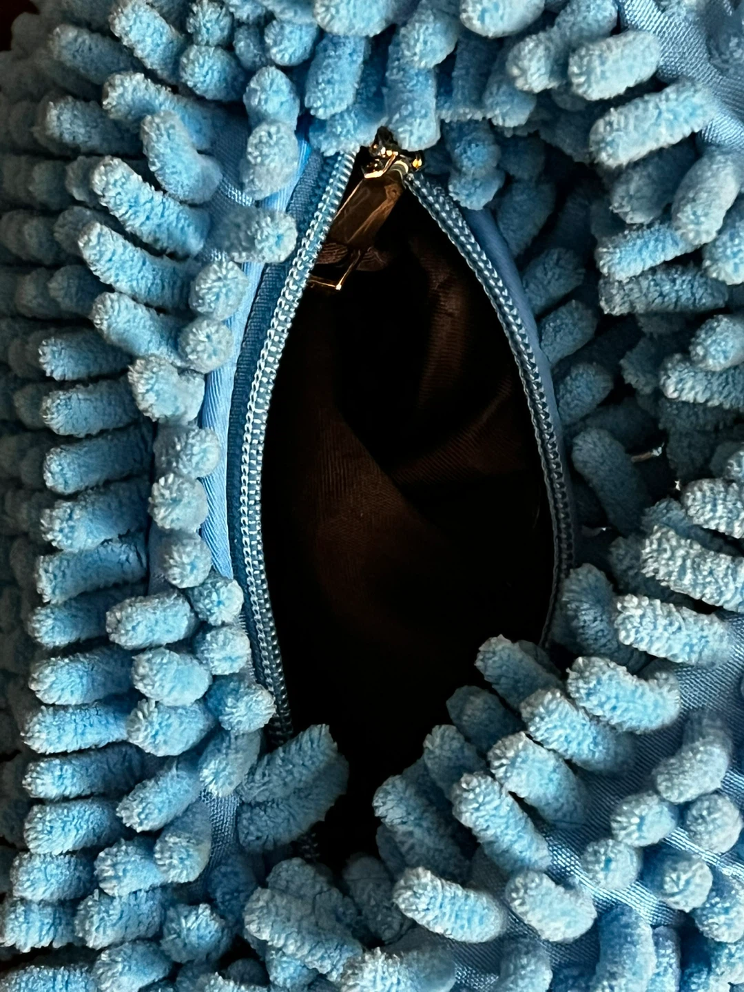 Light Blue Chenille Bag - photo 3