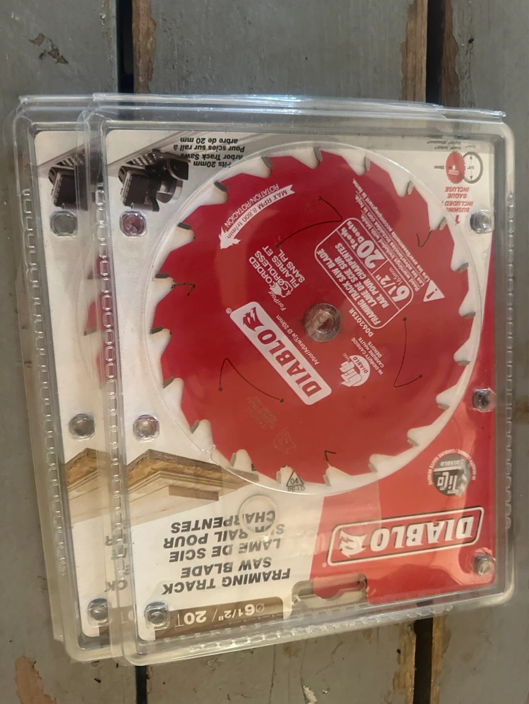 Diablo 6-1/2" Framing Track Saw Blades (2 Pack) - photo 2