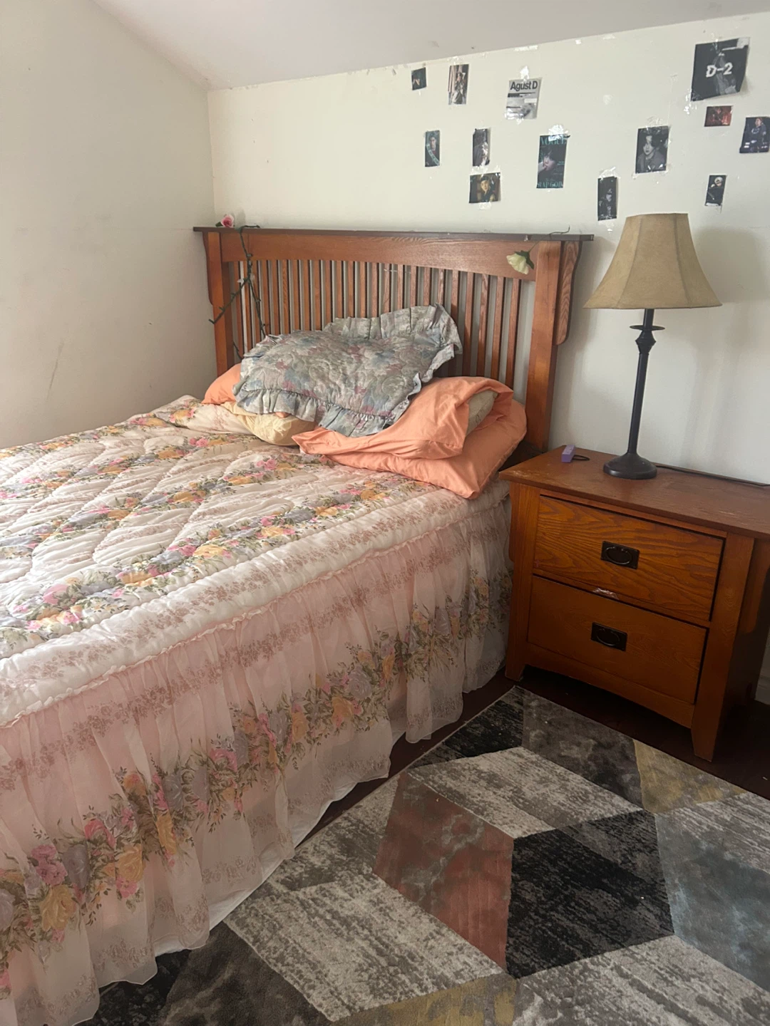 Wooden Dresser with Mirror - photo 4
