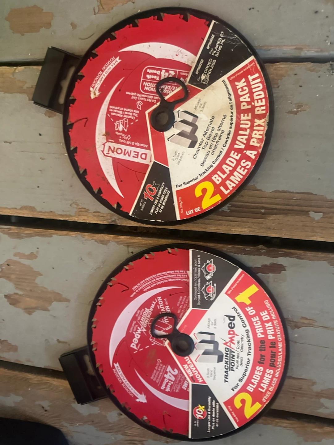 Demon Tracking Point Saw Blades - 2 Pack