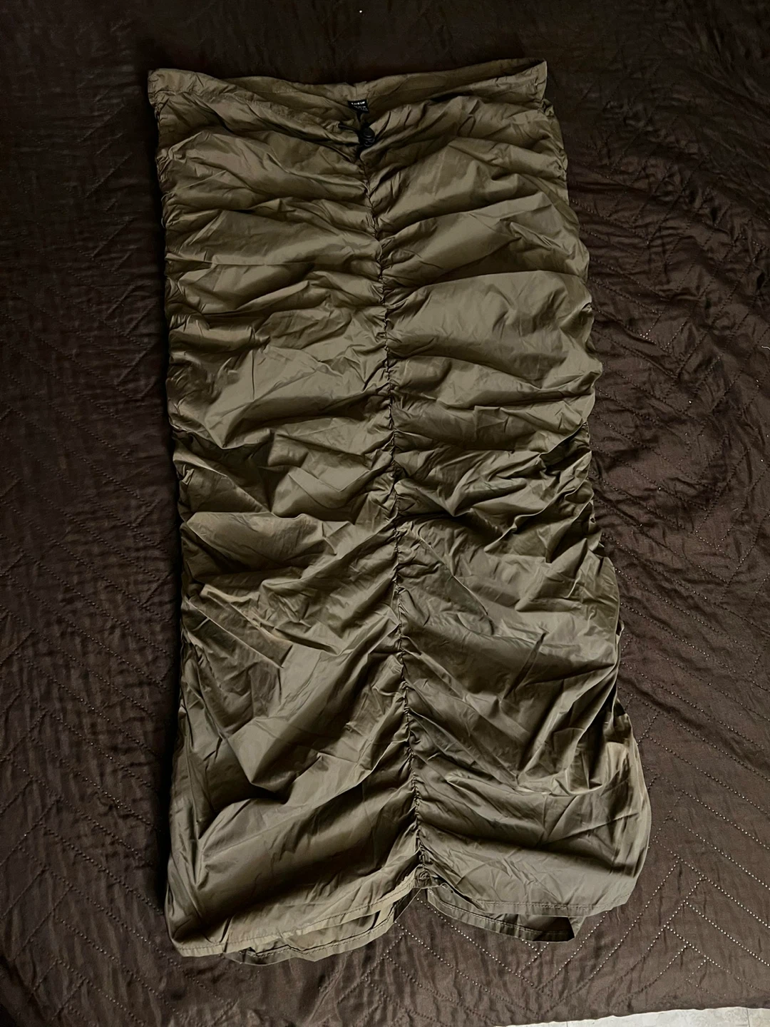 SHEIN Ruched Midi Skirt Size L - photo 2