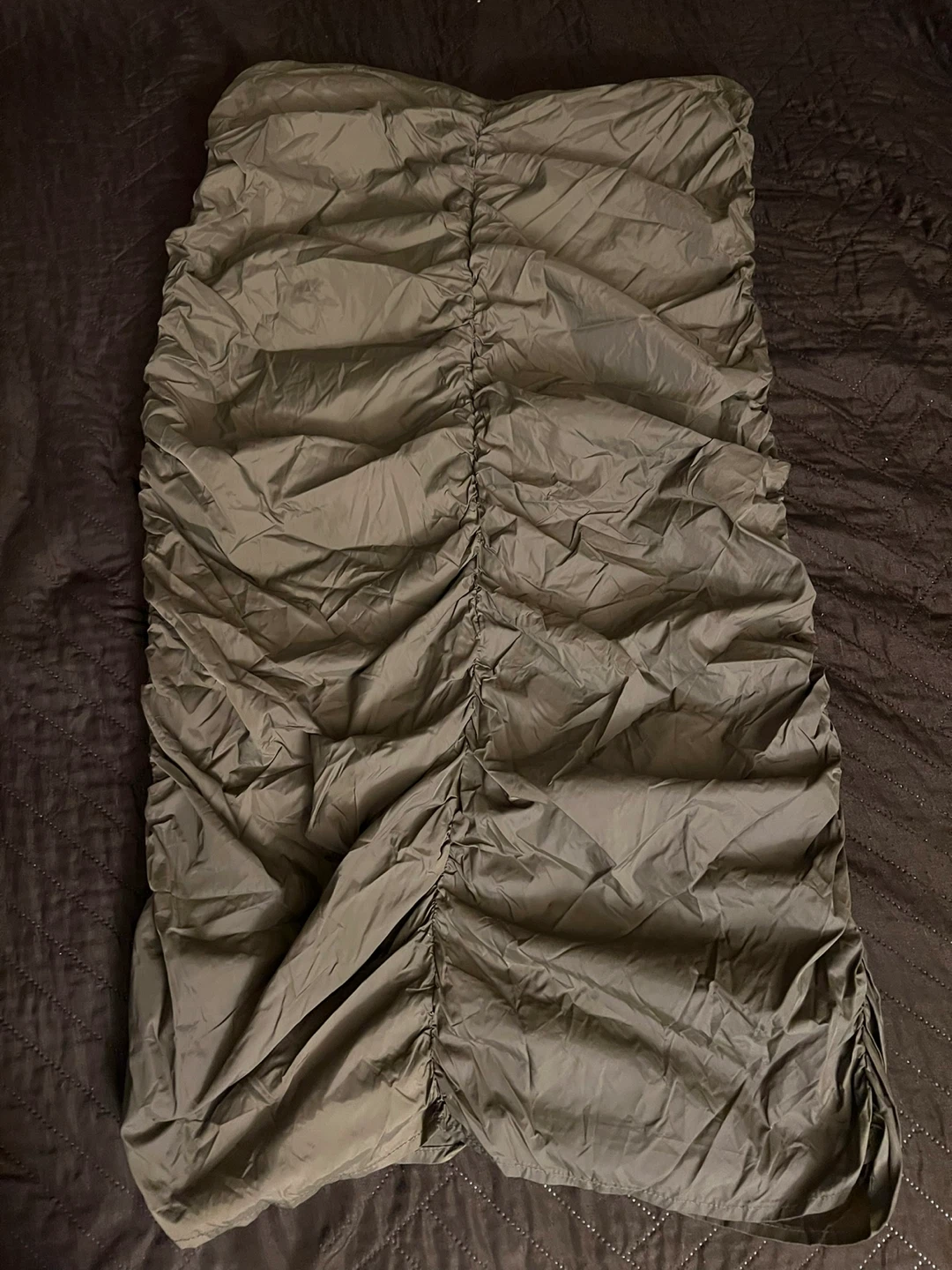 SHEIN Ruched Midi Skirt Size L - photo 3