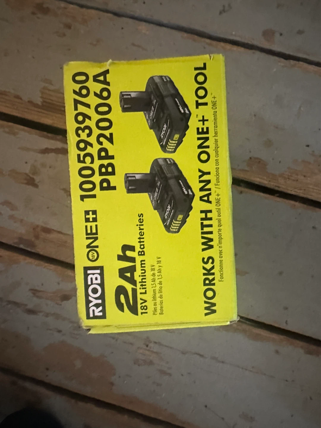 Ryobi ONE+ 18V Lithium Batteries PBP2006A