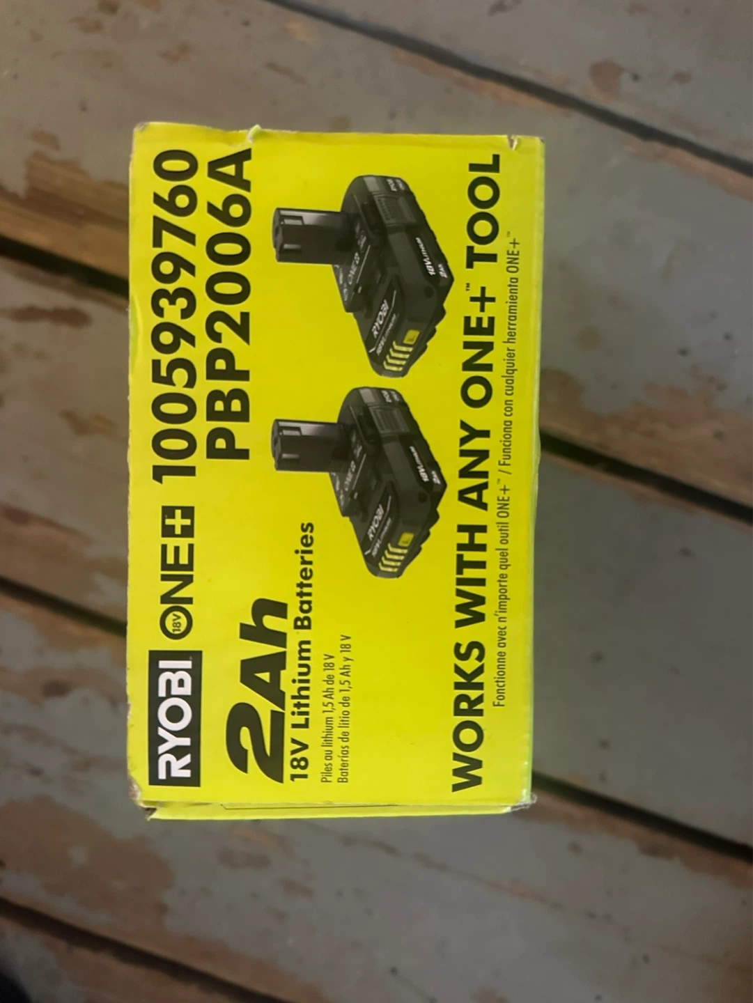 Ryobi ONE+ 18V Lithium Batteries PBP2006A - photo 2