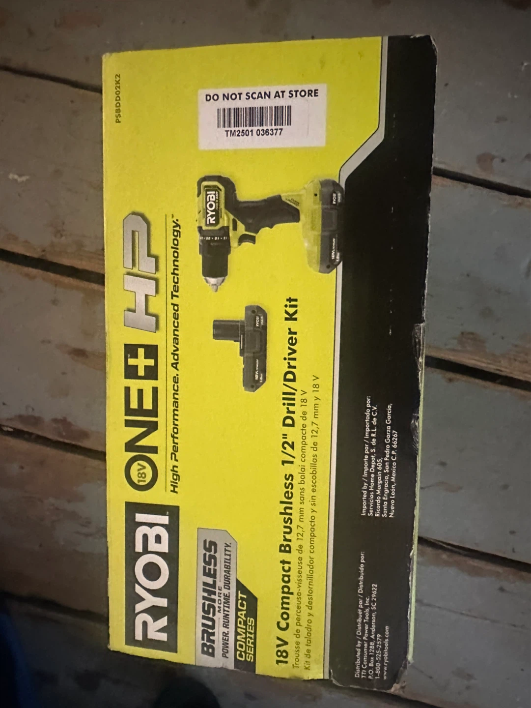 Ryobi ONE+ HP 18V Compact Brushless Drill/Driver Kit - photo 2