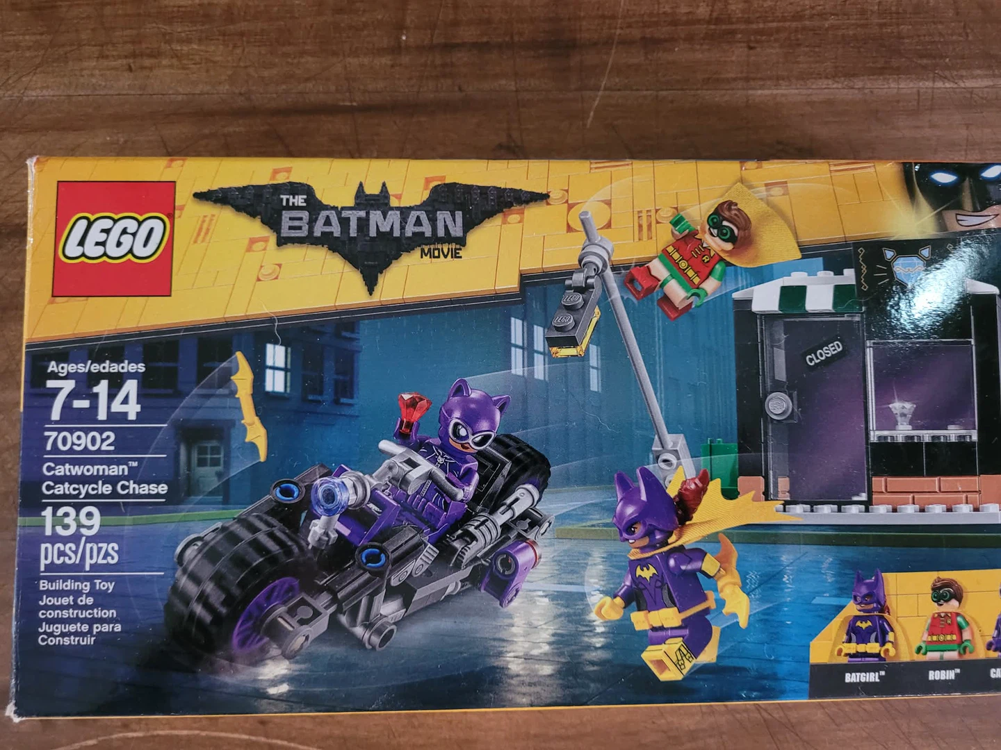 LEGO The Batman Movie Catwoman Catcycle Chase 70902