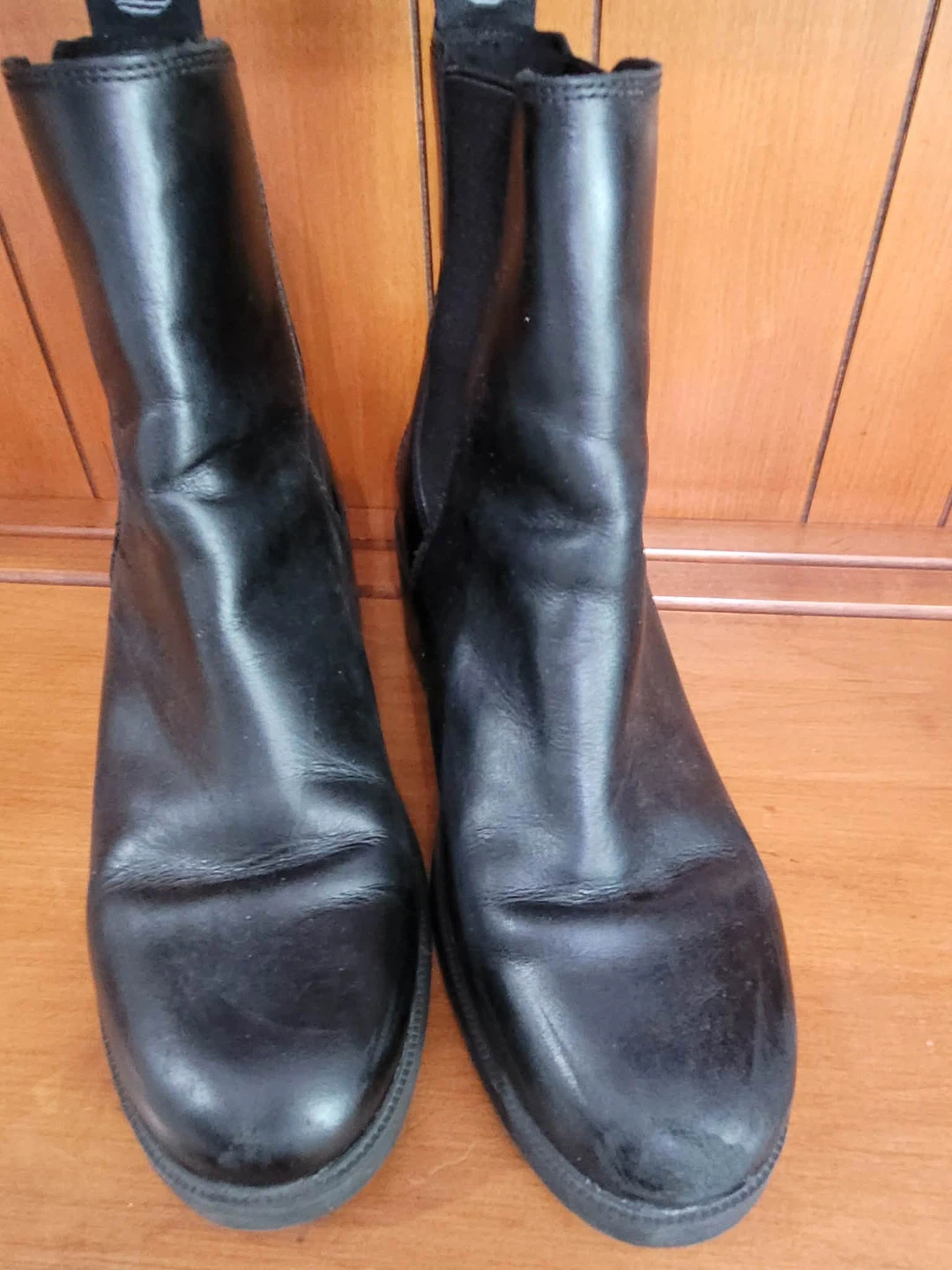 Timberland Black Leather Chelsea Boots size 8 - photo 5