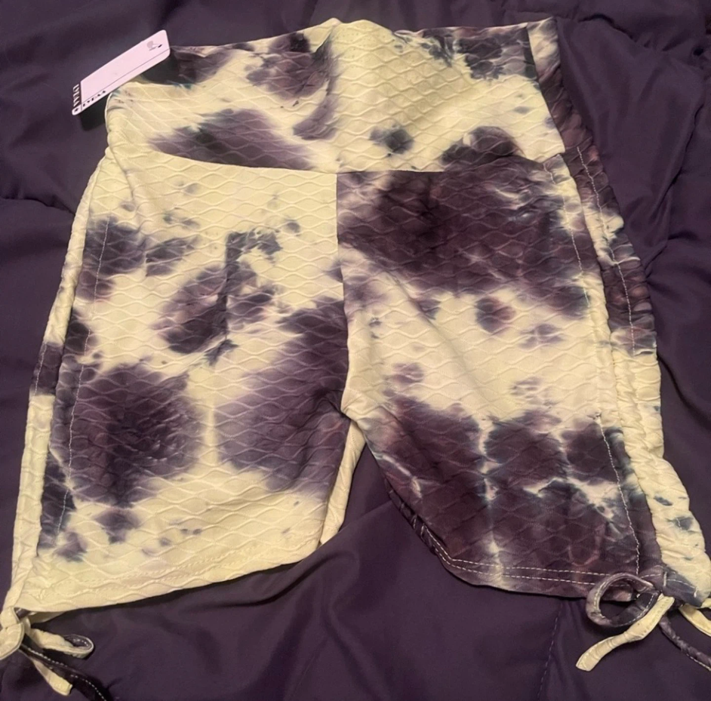 Wild Fable Tie Dye Ruched Shorts L/XL