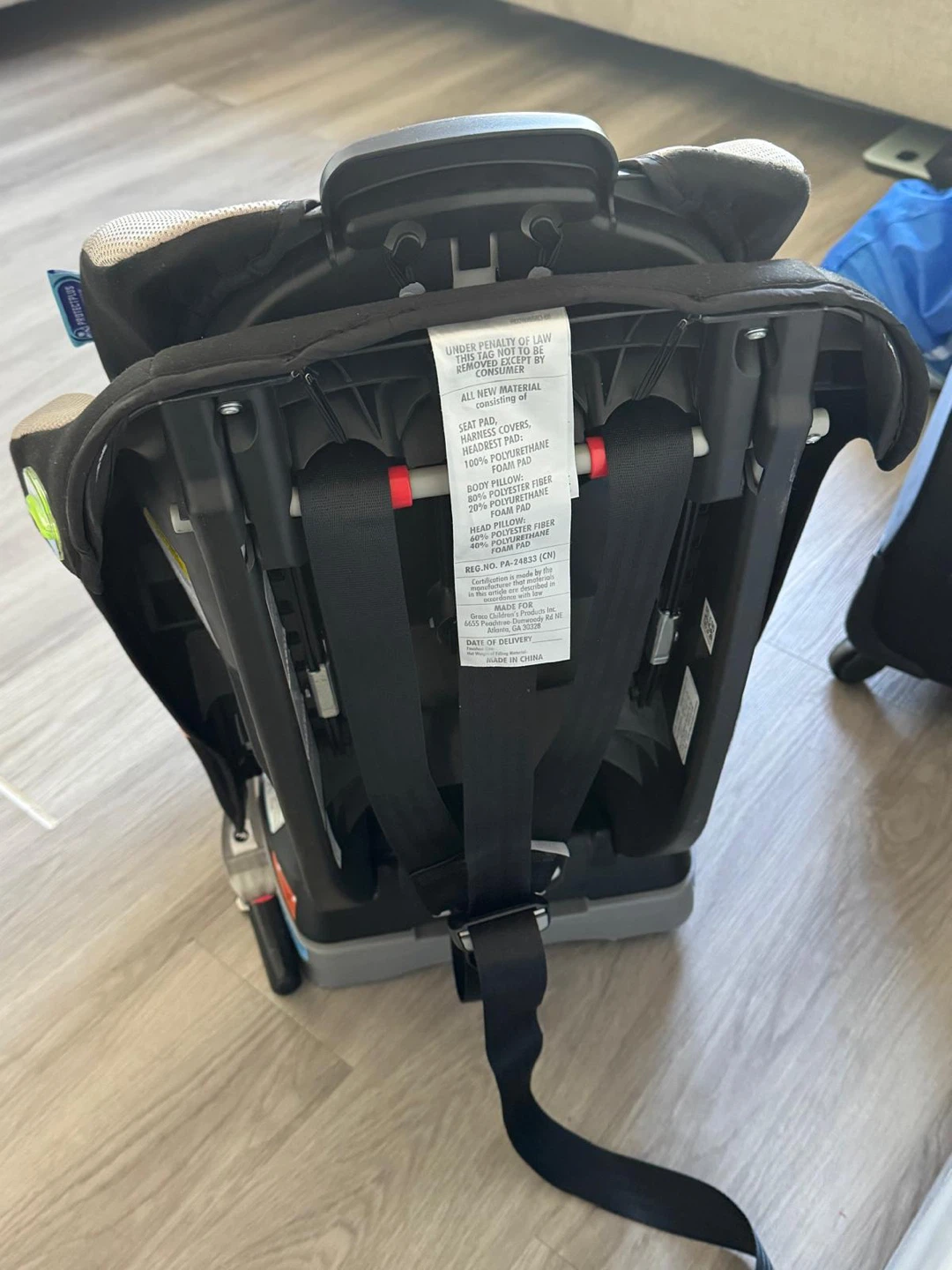 Graco Extend2Fit 3-in-1 Convertible Car Seat - photo 3