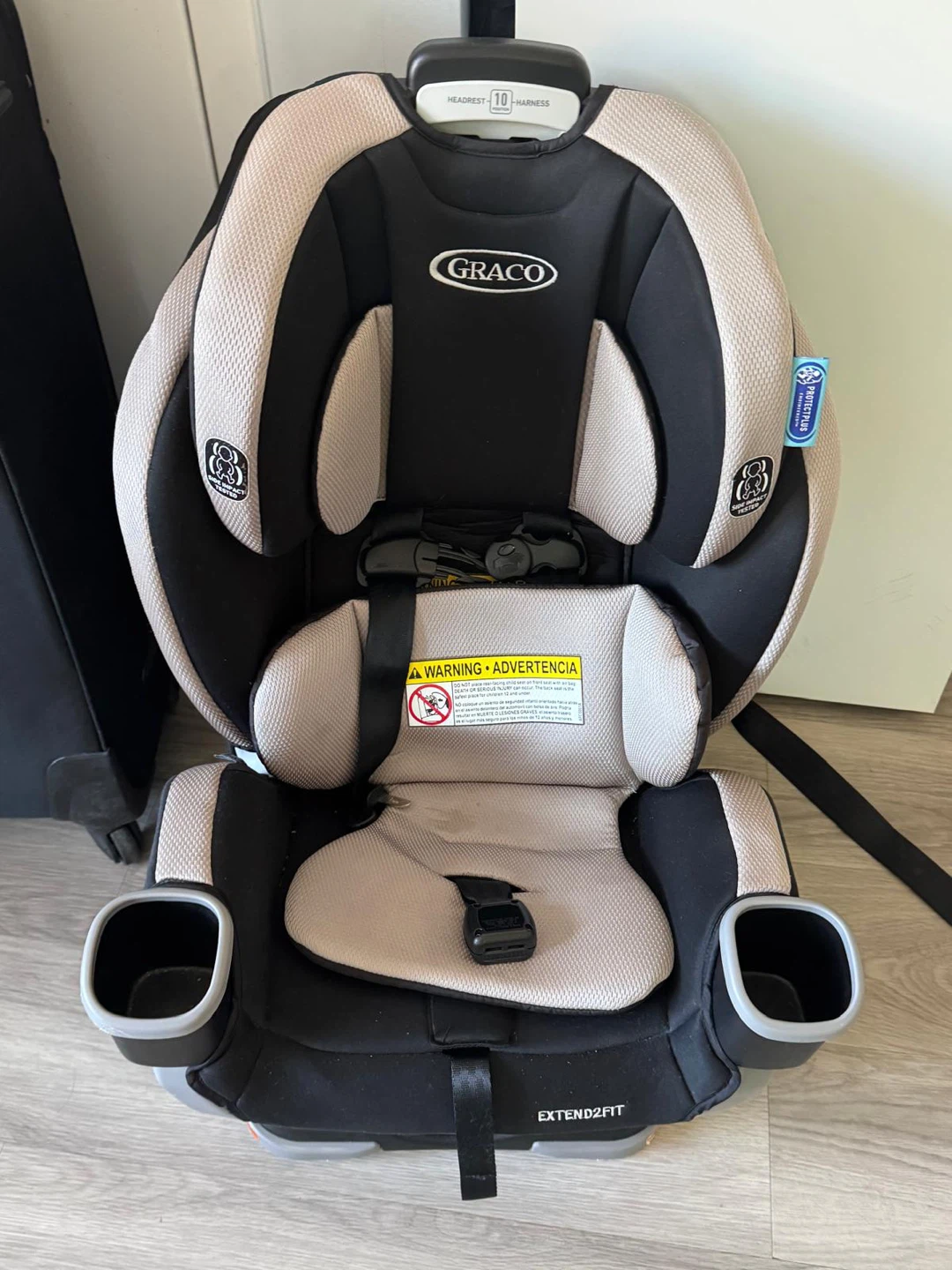 Graco Extend2Fit 3-in-1 Convertible Car Seat - photo 2