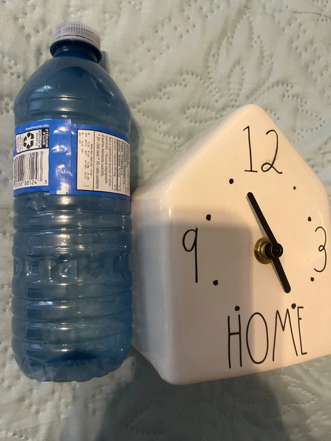 Rae Dunn ceramic clock. Works perfectly - photo 2