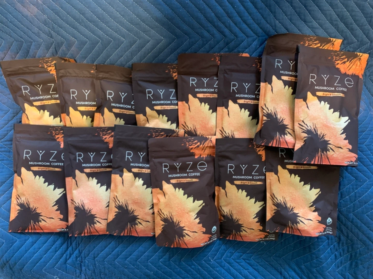 Ryze Mushroom Coffee Bright & Smooth - buy 2 or more, 20 each